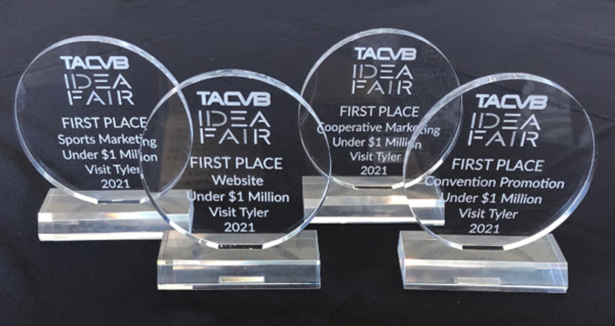 First Place awards, 2021 TACVB Idea Fair