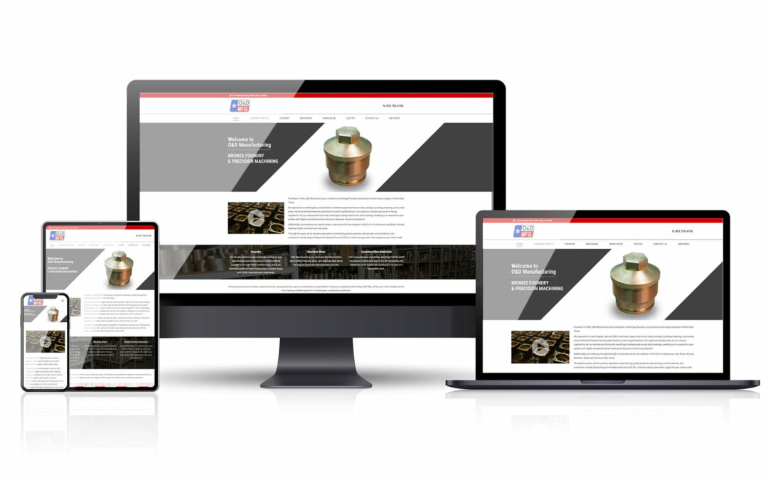O&D Manufacturing web