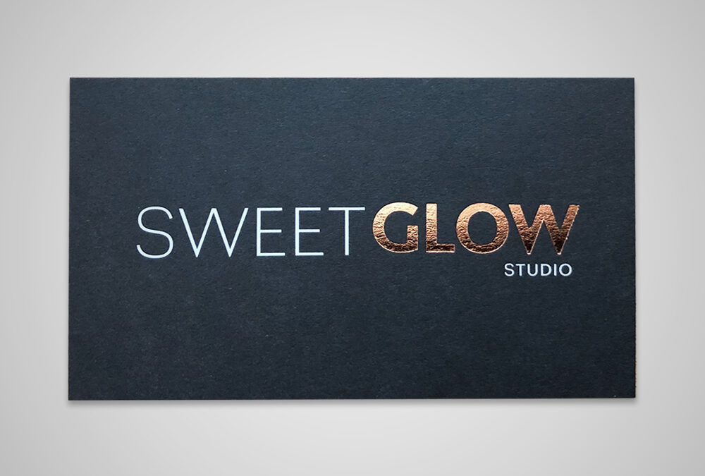 SweetGlow Business Card