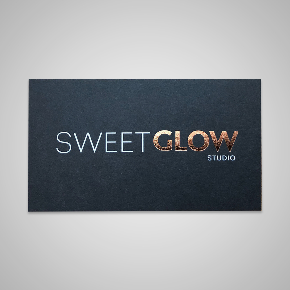 SweetGlow Business Card